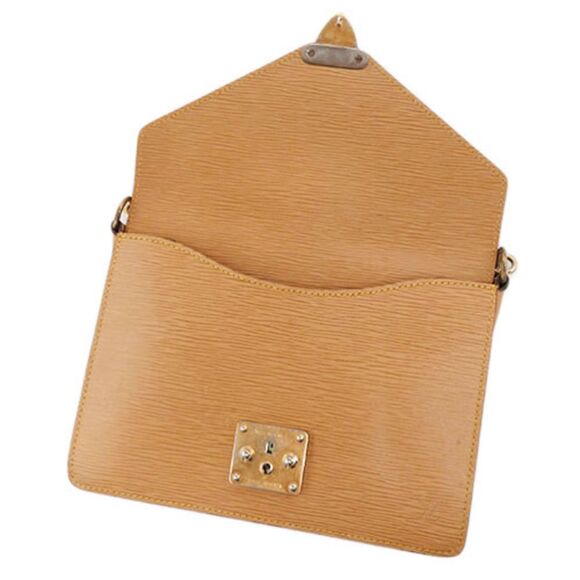 Louis Vuitton Epi Leather Biface Shoulder Bag Yellow - Picture 7 of 10